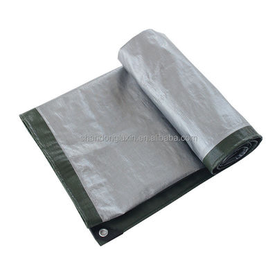 Customized Sizes Waterproof PE Tarpaulin Coated with Pattern and Weight Customization