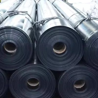 Black Geomembrane Fish Pond Liner for Fish Ponds Surface Double smooth Single smooth
