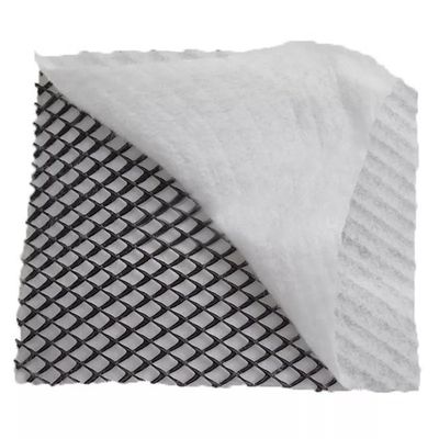 HDPE 3D Composite Drainage Net With PP Geotextile For Road Drainage And Protection