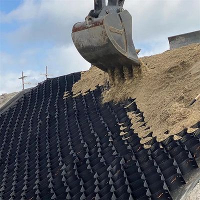 Geo Cell Erosion Control Ground Grid Slope Geocell with 330mm-1000mm Welding Distance