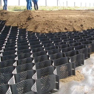 1.1mm 1.7mm Geo Cell Erosion Control For Slope Stabilization And Ground Reinforcement