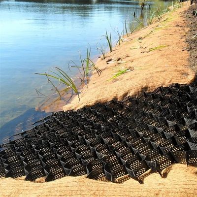 1.1mm 1.7mm Geo Cell Erosion Control For Slope Stabilization And Ground Reinforcement