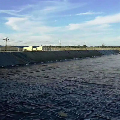 Double Smooth HDPE Geomembrane Sheet for Pond Waterproofing Liners Width 1m-8m
