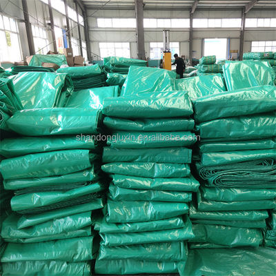 PE Tarpaulin with Stripe Woven Pattern Waterproof and Resistant to Harsh Conditions