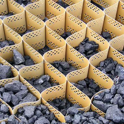 Road Basement Project Solution Capability 3D Model Design with Gravel Grid Geocell