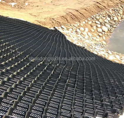Road Basement Project Solution Capability 3D Model Design with Gravel Grid Geocell