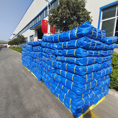 PE Coating Woven Fabrics Roofing Flame Retardant Tarps Tent Plastic Tarpaulin Waterproof