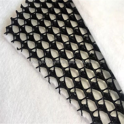 Drainage Roads with density Polyethylene Plastic Geonet Mesh and Vegetative Cover