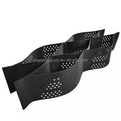 Textured and Perforated HDPE Geocell for Ground Enhancement in Heights of 50mm-200mm