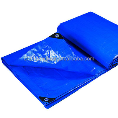 Lightweight Plaid PE Tarpaulin Roll Perfect for Heavy Duty and Waterproof Protection