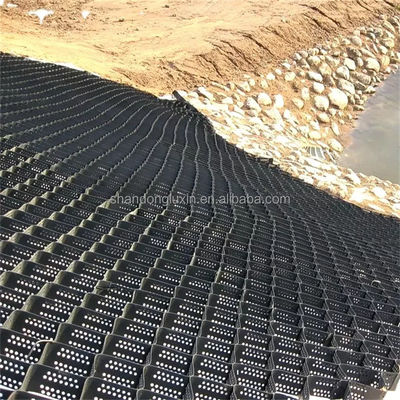 Smooth HDPE Geocell for Durable Retaining Wall on Highway and Railway Construction
