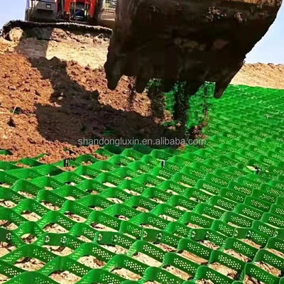 Soil Stabilization Geocell Grid for Ground Reinforcement and Retaining Wall Support