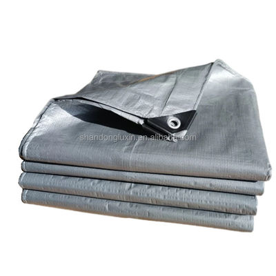 Customized Sizes Waterproof PE Tarpaulin Coated with Pattern and Weight Customization