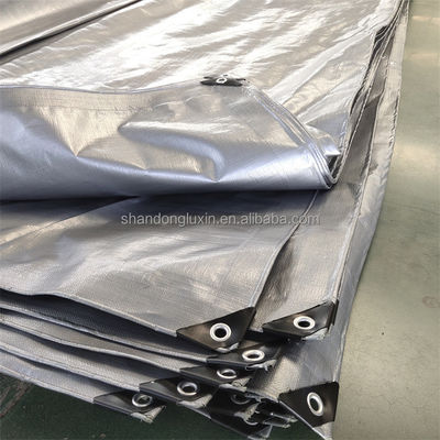 Waterproof Windproof Sunshade Tarpaulin Sheet Tarps Roll with Customized Color and Fabric