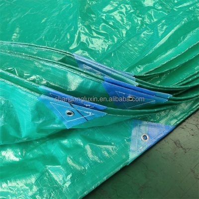 Waterproof Windproof Sunshade Tarpaulin Sheet Tarps Roll with Customized Color and Fabric