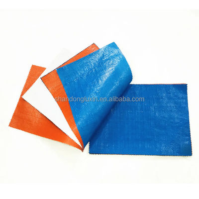 Waterproof Heavy Duty 2m x 100m HDPE Tarpaulin Roll with Coated Woven Pattern in Korea
