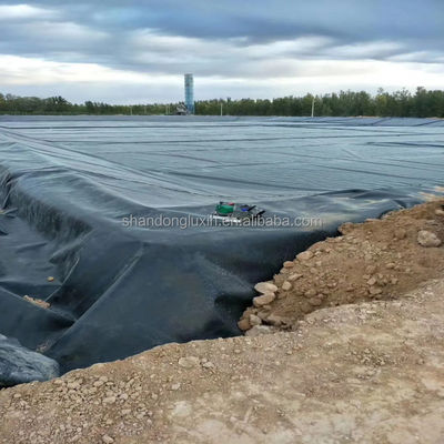 South Africa Dam Project HDPE Geomembrane 0.8mm 1mm 1.5mm 2mm with EPDM EVA Material