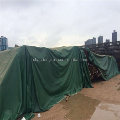500D-1500D HDPE Weaving with LDPE Lamination Plastic Canvas Eyelet Tarpaulin Cover