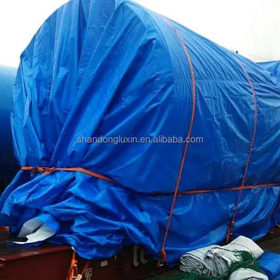 500D-1500D HDPE Weaving with LDPE Lamination Plastic Canvas Eyelet Tarpaulin Cover