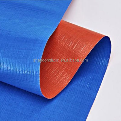 Customized Color Tarpaulin Sheet Lightweight PE Plastic Tarpaulin for Trucks