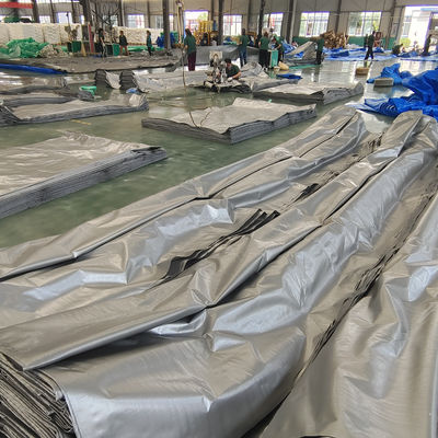 Customized Color Tarpaulin Sheet Lightweight PE Plastic Tarpaulin for Trucks