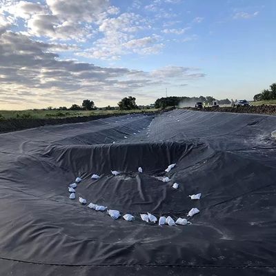 0.5mm Black HDPE Geomembrane for Fish Farming Long-Lasting and Environmentally Friendly