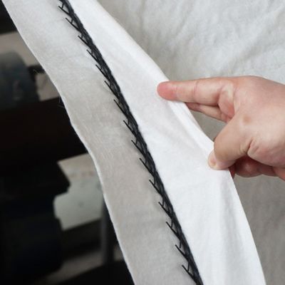 Water Draining Function 6mm Thick Plastic Drainage Geonet in Middle of Composite Geonet