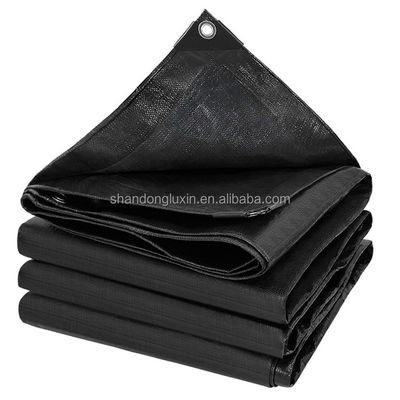Lightweight Waterproof PE Canvas Tarpaulin Fabric Sheet for Outdoor Applications