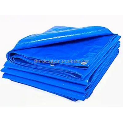 Lightweight Green PE Tarpaulin Cover Roll for Waterproof Sheet Customized Thickness