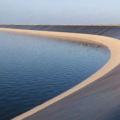1m-8m Width Fish Tank Dam Pond Liner with HDPE Geomembrane and Double Smooth Surface