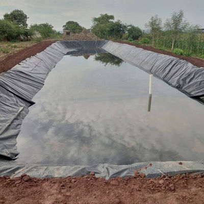 1m-8m Width Fish Tank Dam Pond Liner with HDPE Geomembrane and Double Smooth Surface