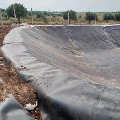 Double Smooth/Texture Surface HDPE Geoliner for Indonesia Fish Farm Pond 1m-8m Width