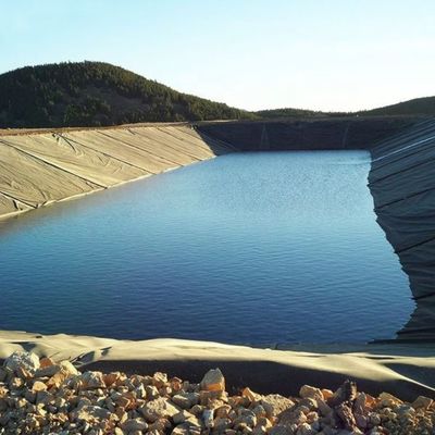 40mil LLDPE Waterproofing EDPM PEHD LDPE HDPE Smooth Roll Dam Pond Geomembrane Liner for Pool 0.15mm