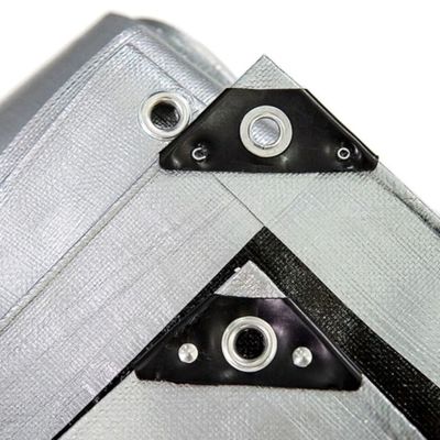 LDPE Coated White PE Tarpaulin Rolls for Waterproof and Sunproof Protection Against UV Rays