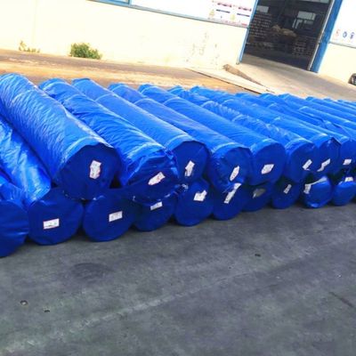 LDPE Coating 2m-50m Width Eyelets Waterproof HDPE PE Tarpaulin Sheet for Protection