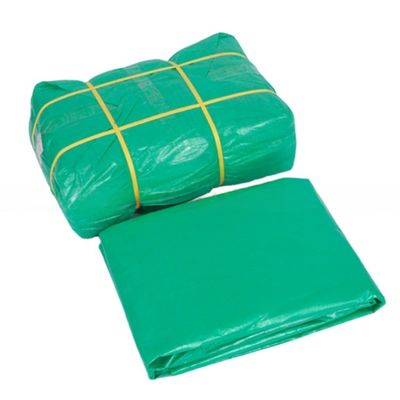 Outdoor-Agriculture LDPE Laminated PE Tarpaulin with Coated Green HDPE Woven Fabric