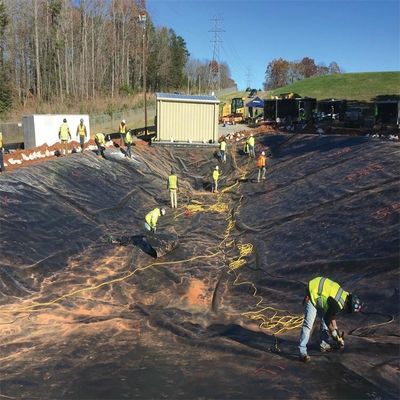 Fish Pond Lagoon Lake Dam Liner 1.5mm White Black Hdpe Geomembranes with ASTM GRI-GM13