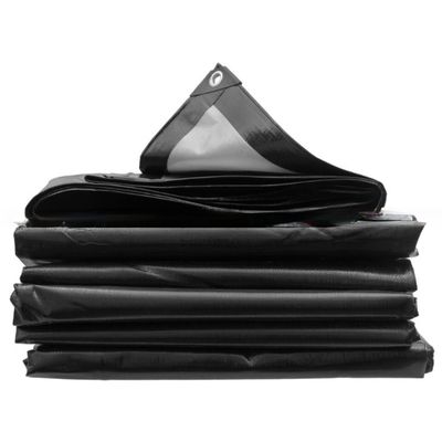 Coated Waterproof Polyethylene Light Weight Roof Cover Poly Tarp Blue PE Tarpaulin Sheet Density 6*6-16*16