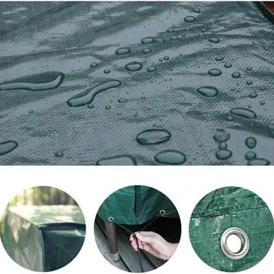 50-300gsm Range Guaranteed Waterproof PE Tarpaulin Fabric for in Various Applications