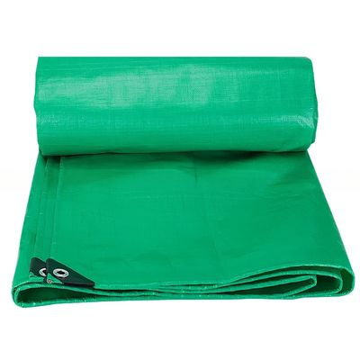 Industrial Grade PE Tarpaulin Sheets Waterproof and Heavy Duty 50-300gsm Width 2m-100m