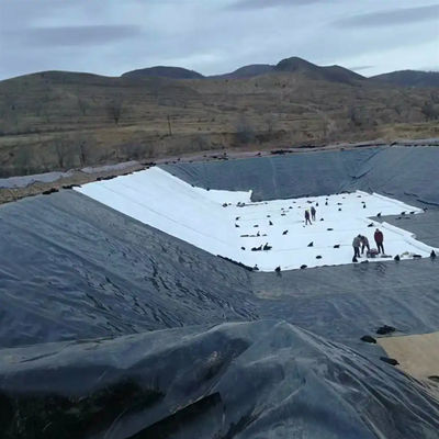1.0mm Geomembrane 2mm Hdpe Geomembrane 20 Mil Pond Liner for Geomembranes 1m-8m Width