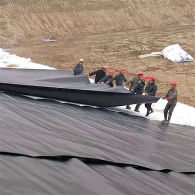 1.0mm Geomembrane 2mm Hdpe Geomembrane 20 Mil Pond Liner for Geomembranes 1m-8m Width