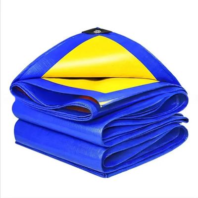 Truck Car Cover Plastic Sheets in Customized Color with HDPE Coated 120GSM Tarpaulin