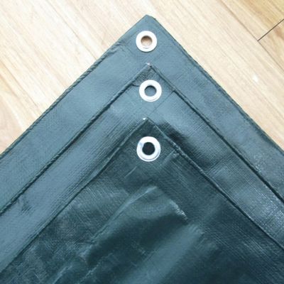 Truck Car Cover Plastic Sheets in Customized Color with HDPE Coated 120GSM Tarpaulin