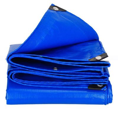 Outdoor-Tent Strong Waterproof PE Tarpaulin with HDPE Weaving and LDPE Lamination