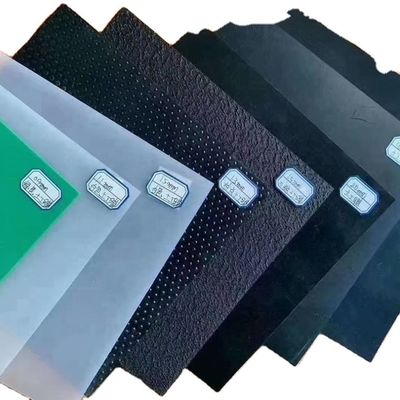 Customized HDPE Fish Pond Liner in Black White Blue Green Industrial Design Style