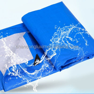 Waterproof Woven Fabric Tarpaulin 50-300gsm Width 2m-100m LDPE Laminated PE Tarpaulin