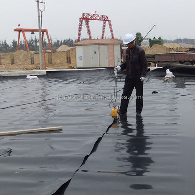 Waterproof Geomembrane for Artificial Pool Fish Pond Width 1m-8m Double Smooth/Texture