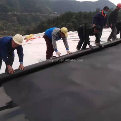 Waterproof Geomembrane for Artificial Pool Fish Pond Width 1m-8m Double Smooth/Texture