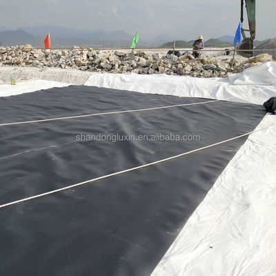 Waterproof Geomembrane for Artificial Pool Fish Pond Width 1m-8m Double Smooth/Texture